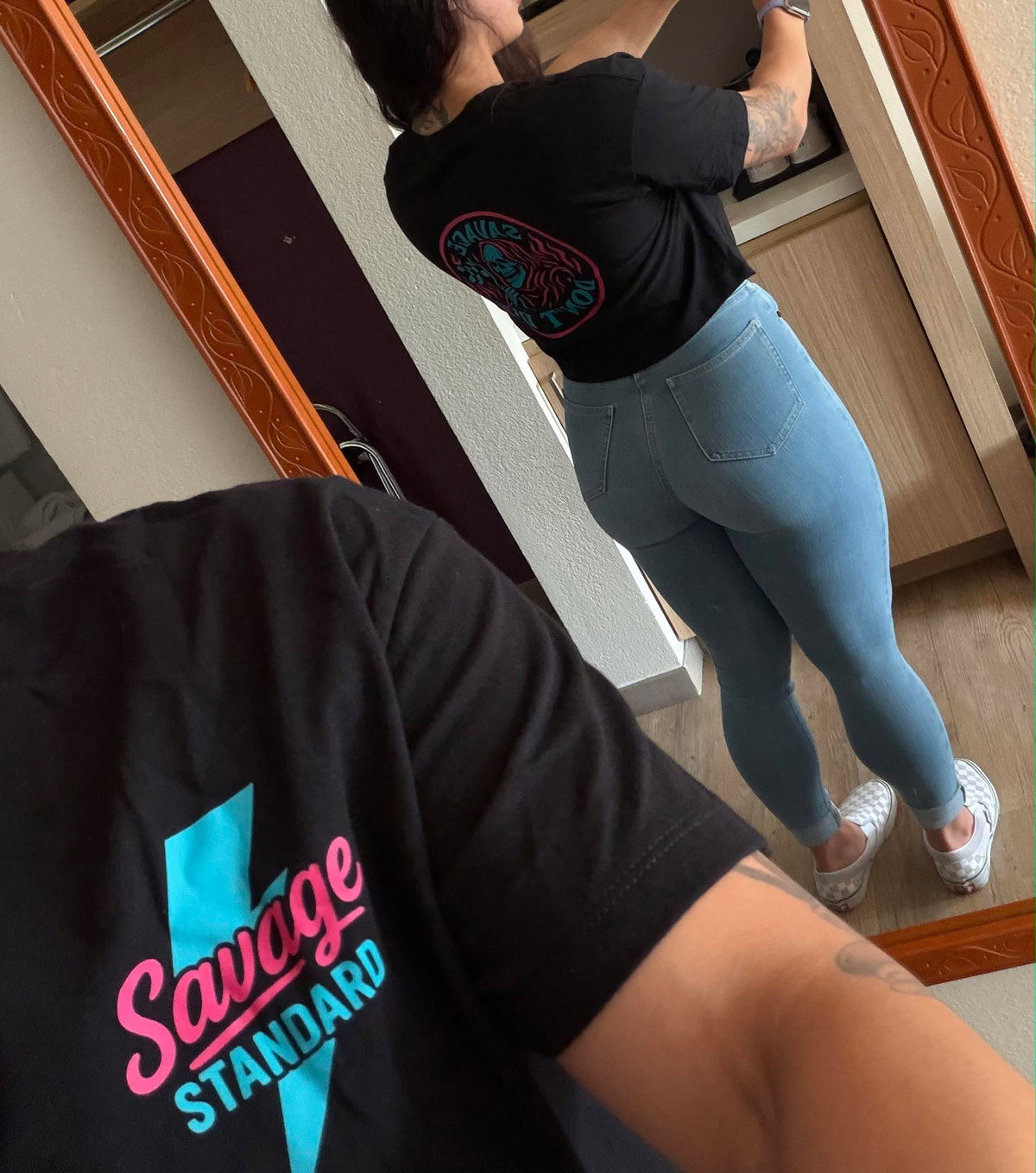 Women’s Die Jersey Crop Tee