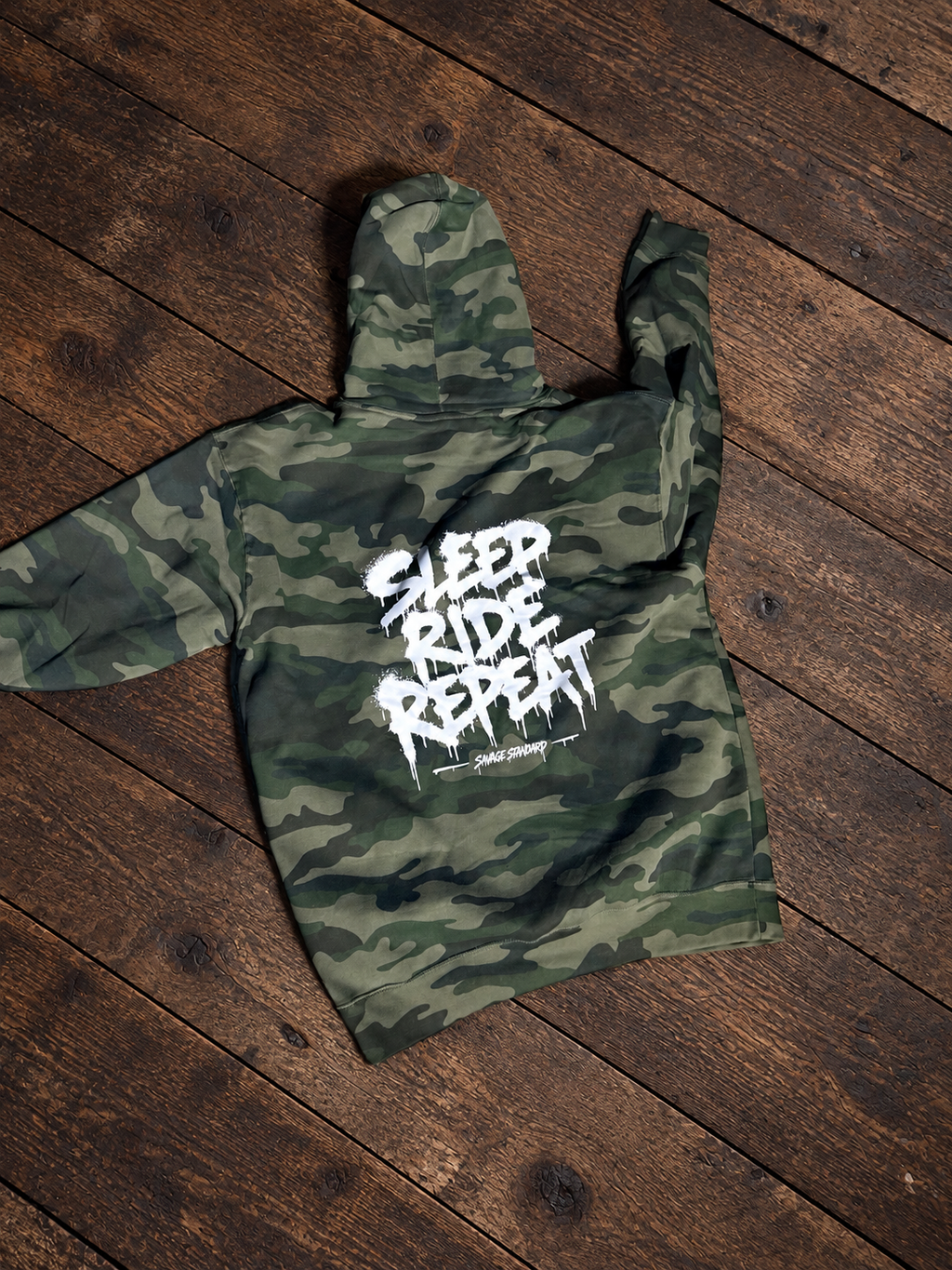 Repeat Camo Hoodie