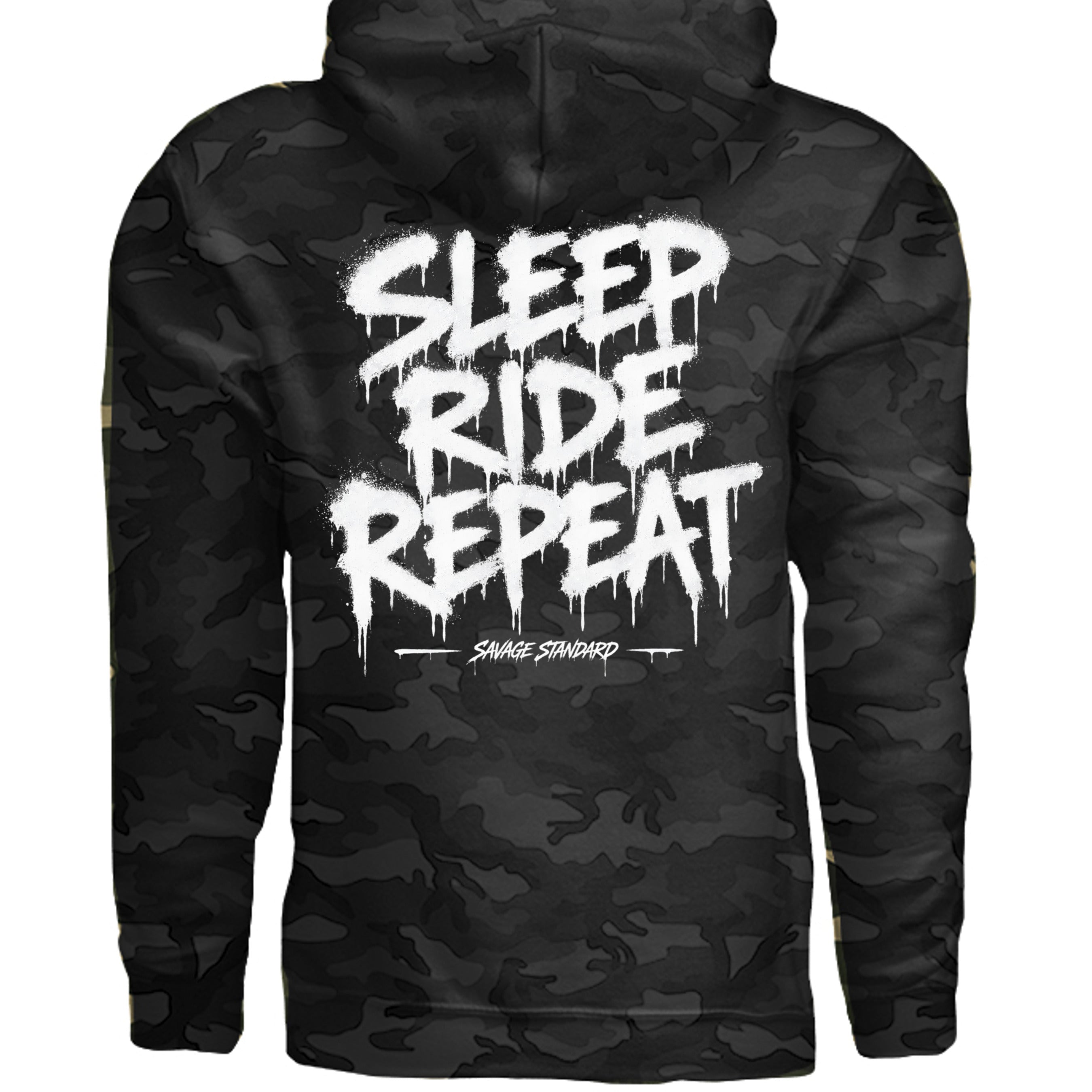 Black Camo - IND4000 - BACK